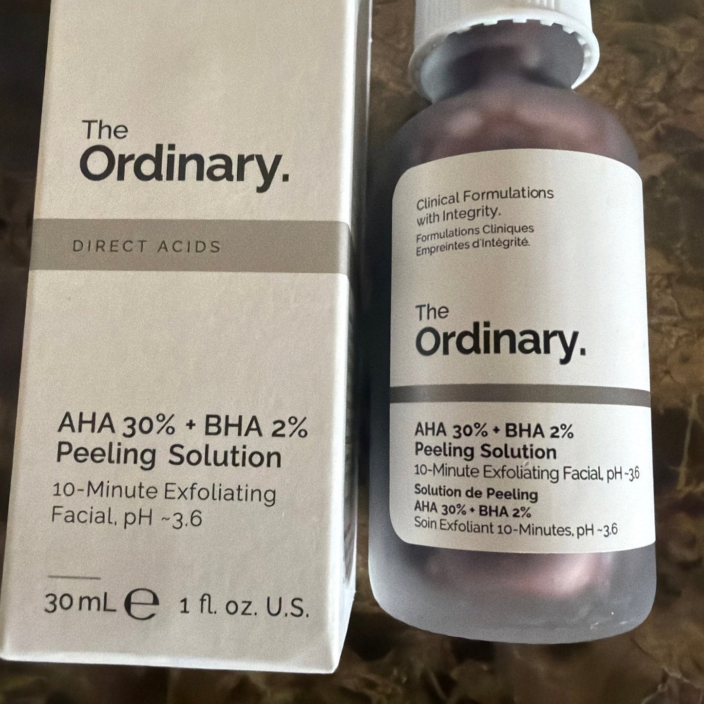 The Ordinary AHA 30% + BHA 2% Peeling Solution - 1 fl oz