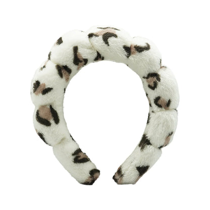 CloudSoft Skin Care Headbands Leopard