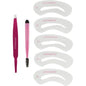 JAPONESQUE Beauty Tool Brow Builder Set 7ct - New