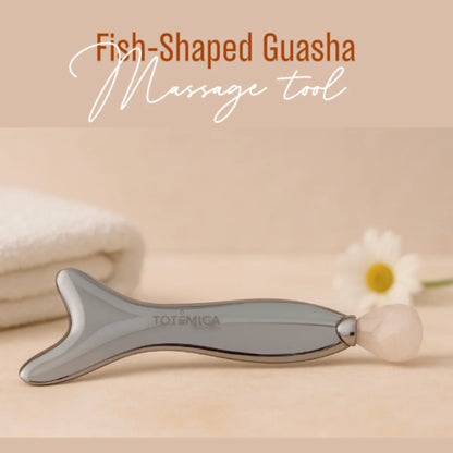 Fish-Shaped Scraping Plate